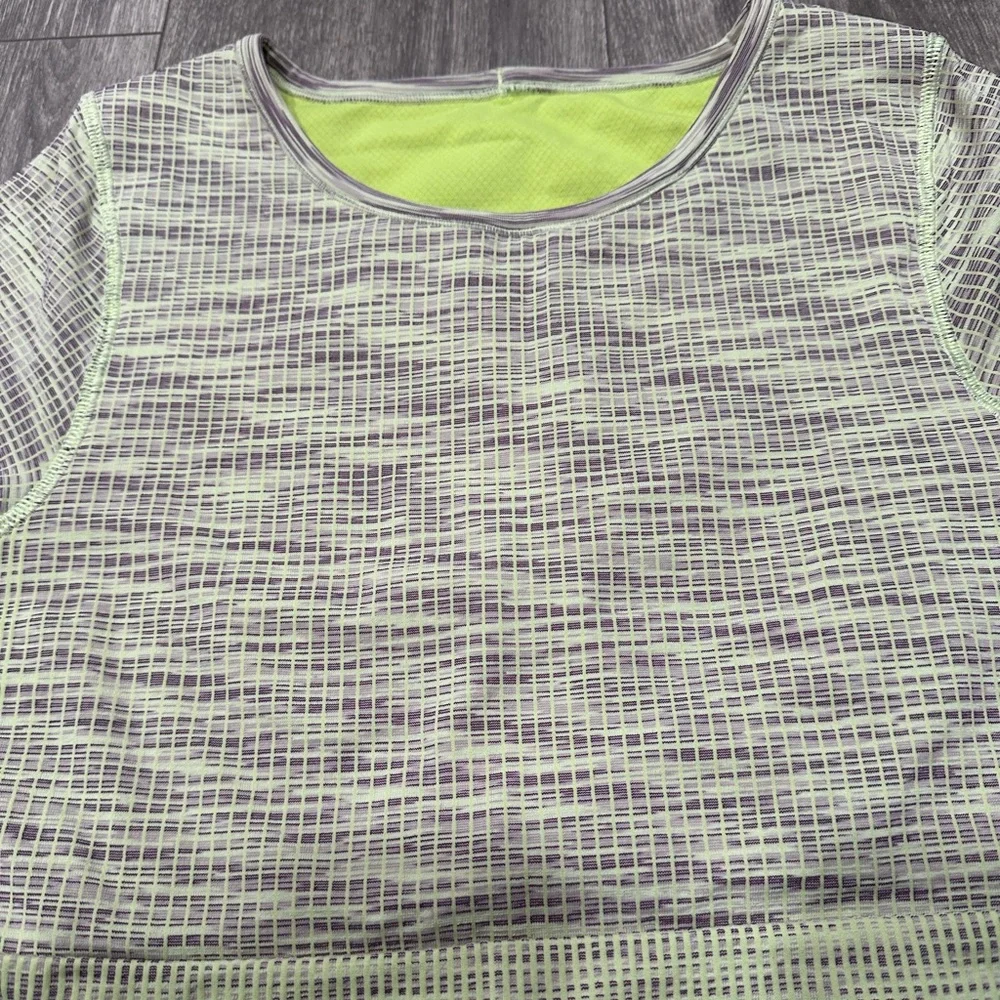 Lululemon Ebb to Street Long Sleeve Shirt
Moonlit Magenta Multi / Faded Zap - Picture 8 of 11